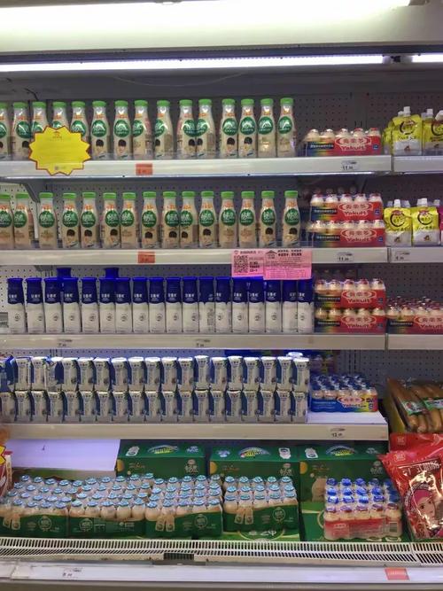黄冈中百仓储宝塔店低温奶陈列与低温仓储管理调研报告